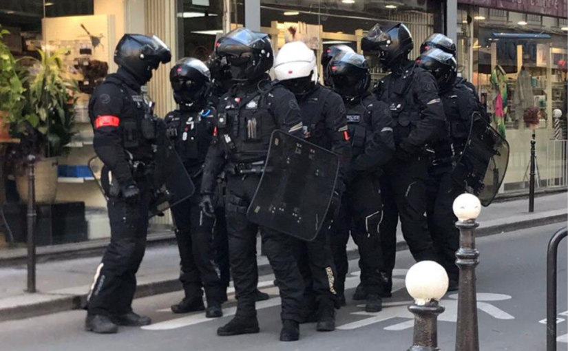 La BRAV-M à l’assaut des manifestations – avril 2023