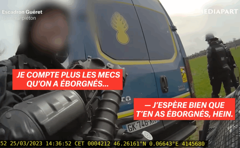 Communiqué – Sainte-Soline : des informations inédites confirment des pratiques policières choquantes et les conclusions de notre rapport inter-observatoire